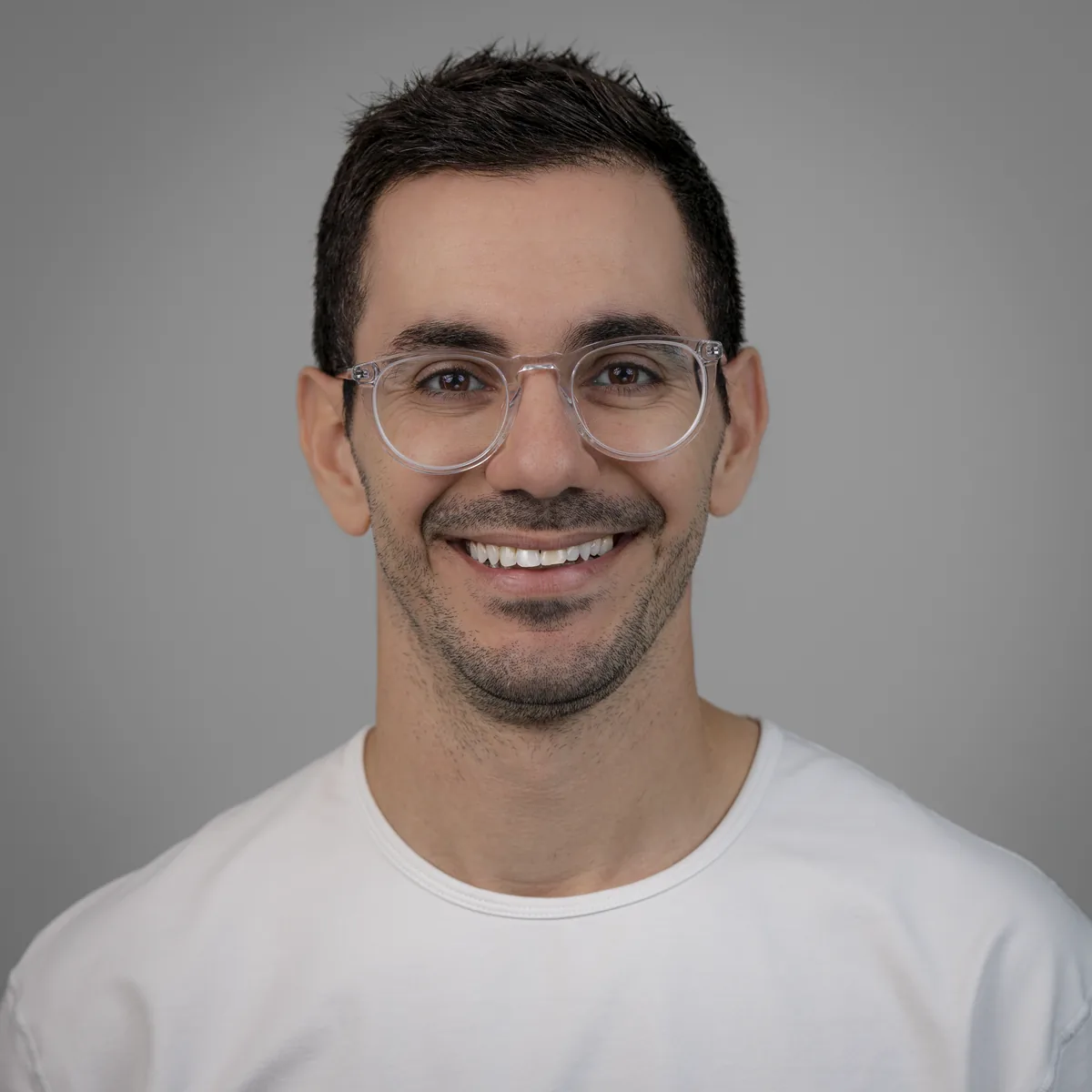 David Bitton headshot, white shirt